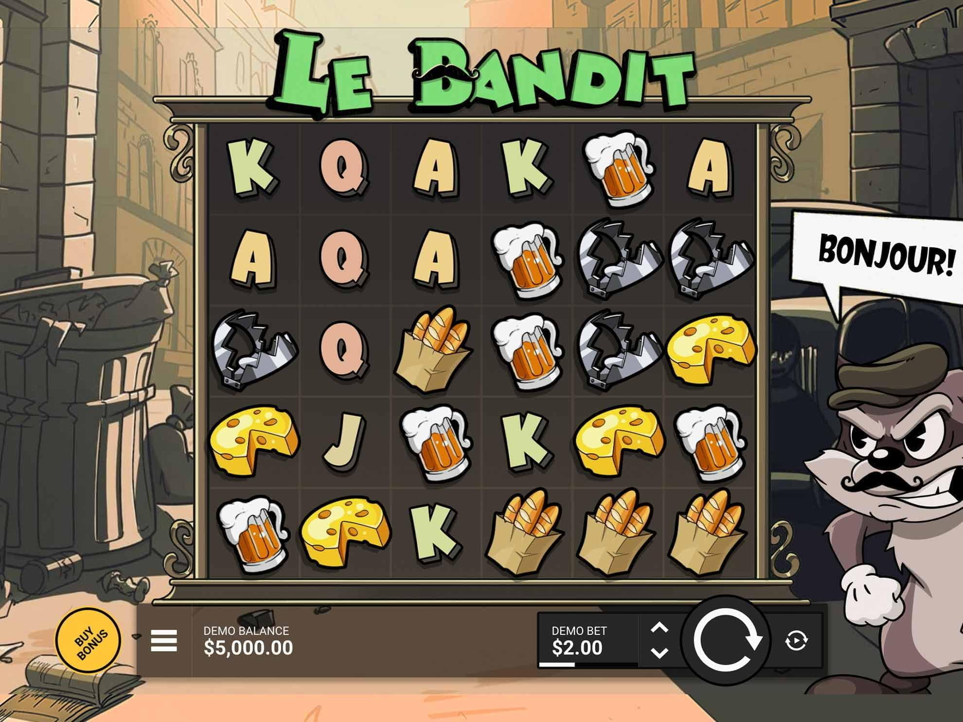 Le Bandit at Mr Jones Casino
